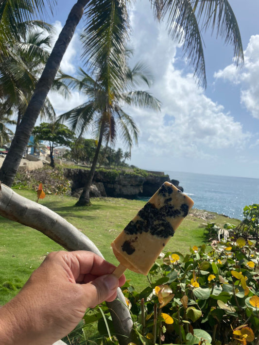 Paleta de Oreo Rellena de Dulce de Leche