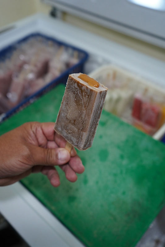 Paleta de Chocolate Rellena de Dulce de Leche